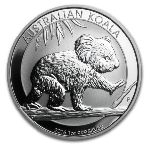 1oz Australia Silver Koala
