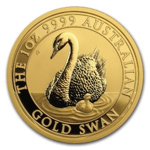 1oz Australia Gold Swan