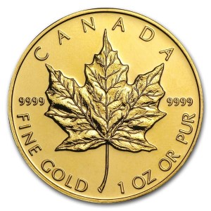 1oz Canada Gold Maple Leaf